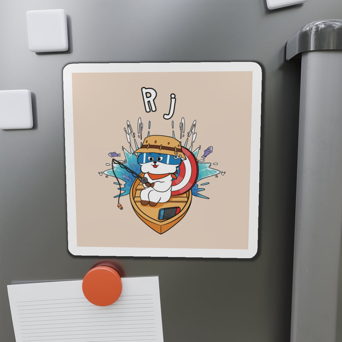 BT21 RJ Beige Magnet