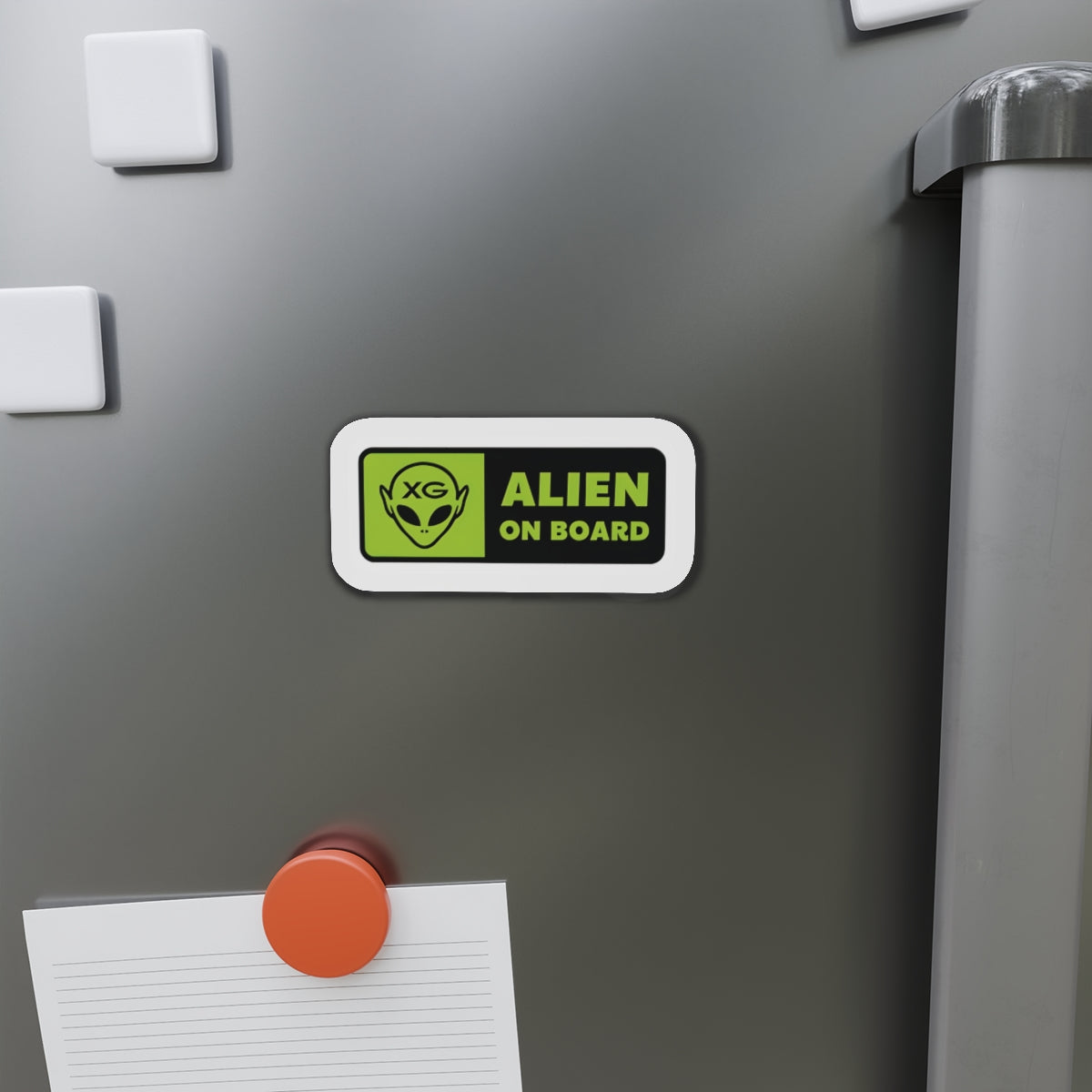 XG Alphaz Merch Alien on Board Magnet