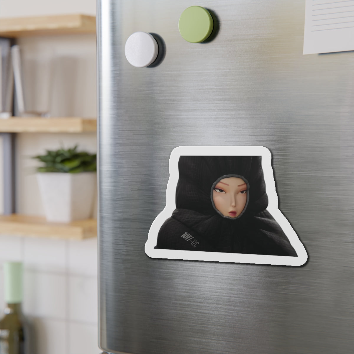 Kpop Demon Hunters Huntrix Mira Sleeping Bag Magnet