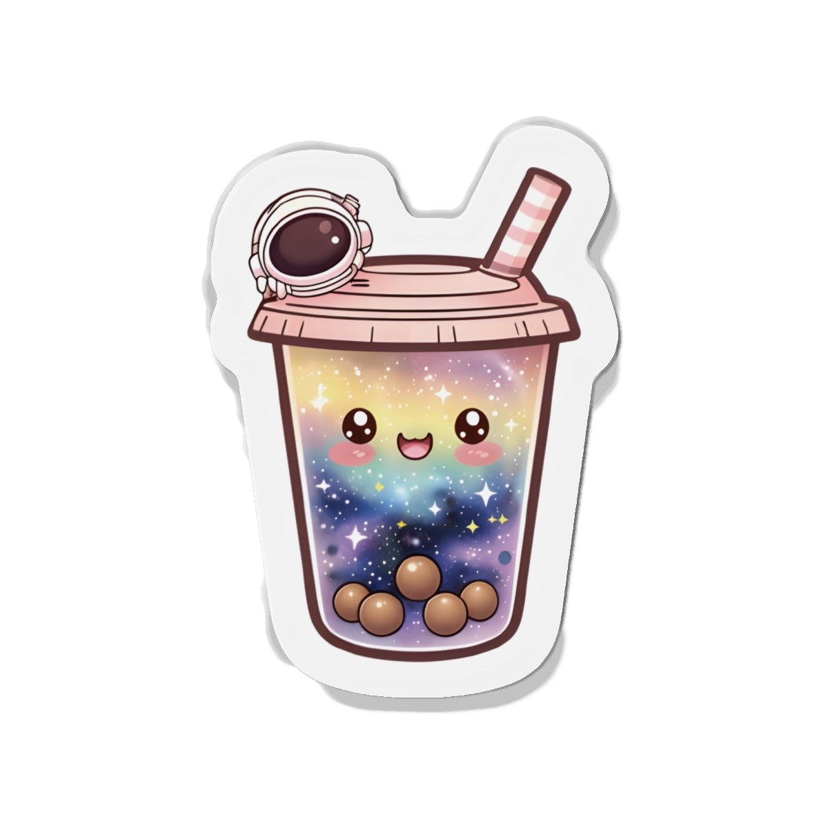 Boba Galaxy Magnet - Cute & Random