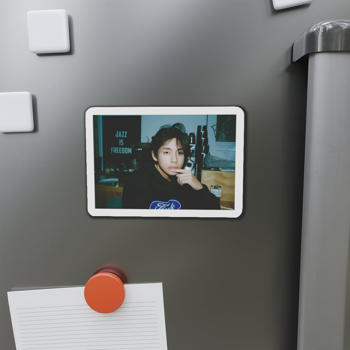 BTS Kim Taehyung Layover Album Photoshoot Jazz is Freedom Magnet