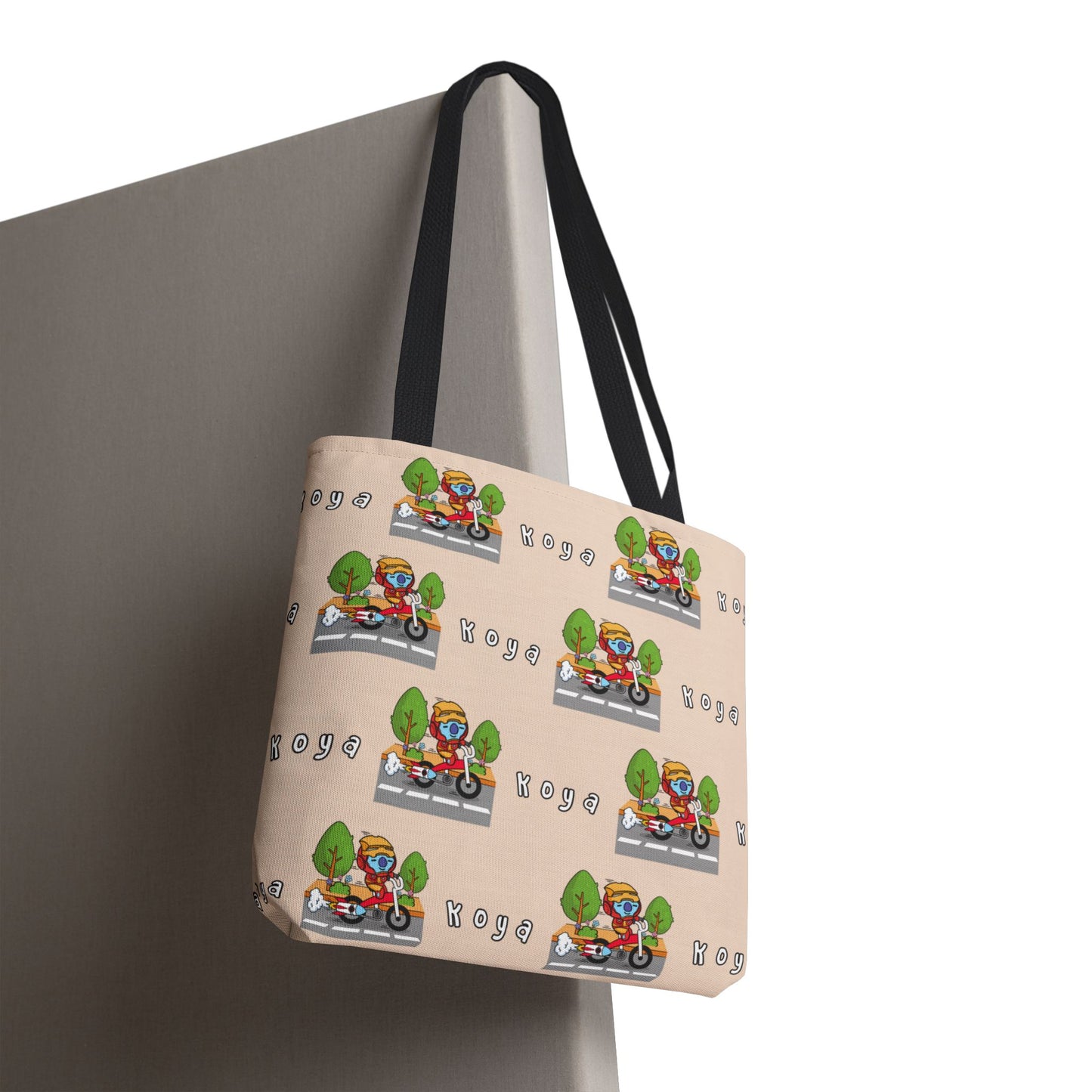 BT21 Koya Beige Tote Bag Pattern Design