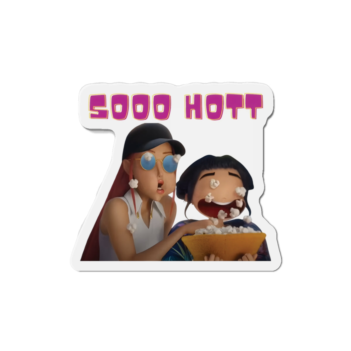 Kpop Demon Hunters Huntrix Mira And Zoey Soo Hott Magnet