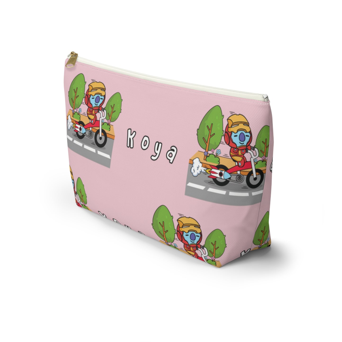 BT21 Koya Pink Pattern Travel Bag